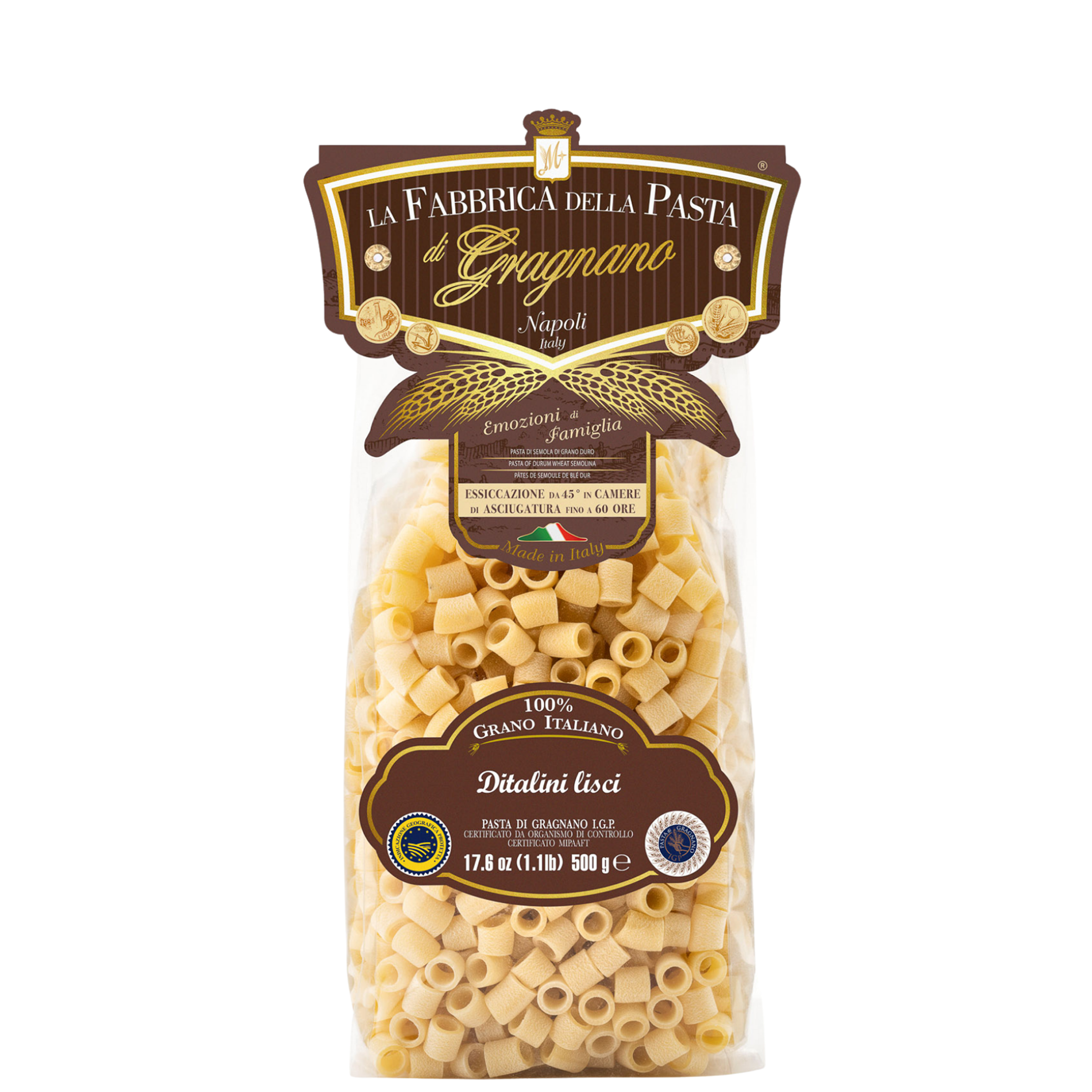 Ditaloni lisci IGP Ditaloni Lisci La Fabrica 500g - obrazek 1