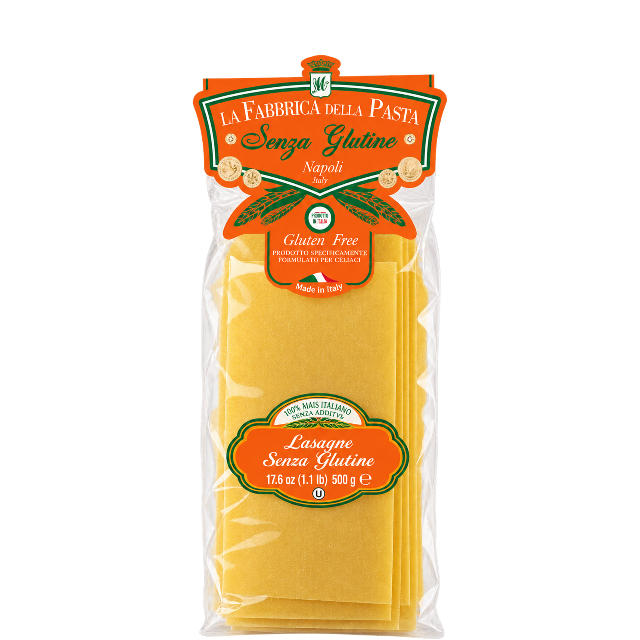 Lasagne Bezglutenowe La Fabrica 500g Lasagne Bezglutenowe La Fabrica 500g - obrazek 1