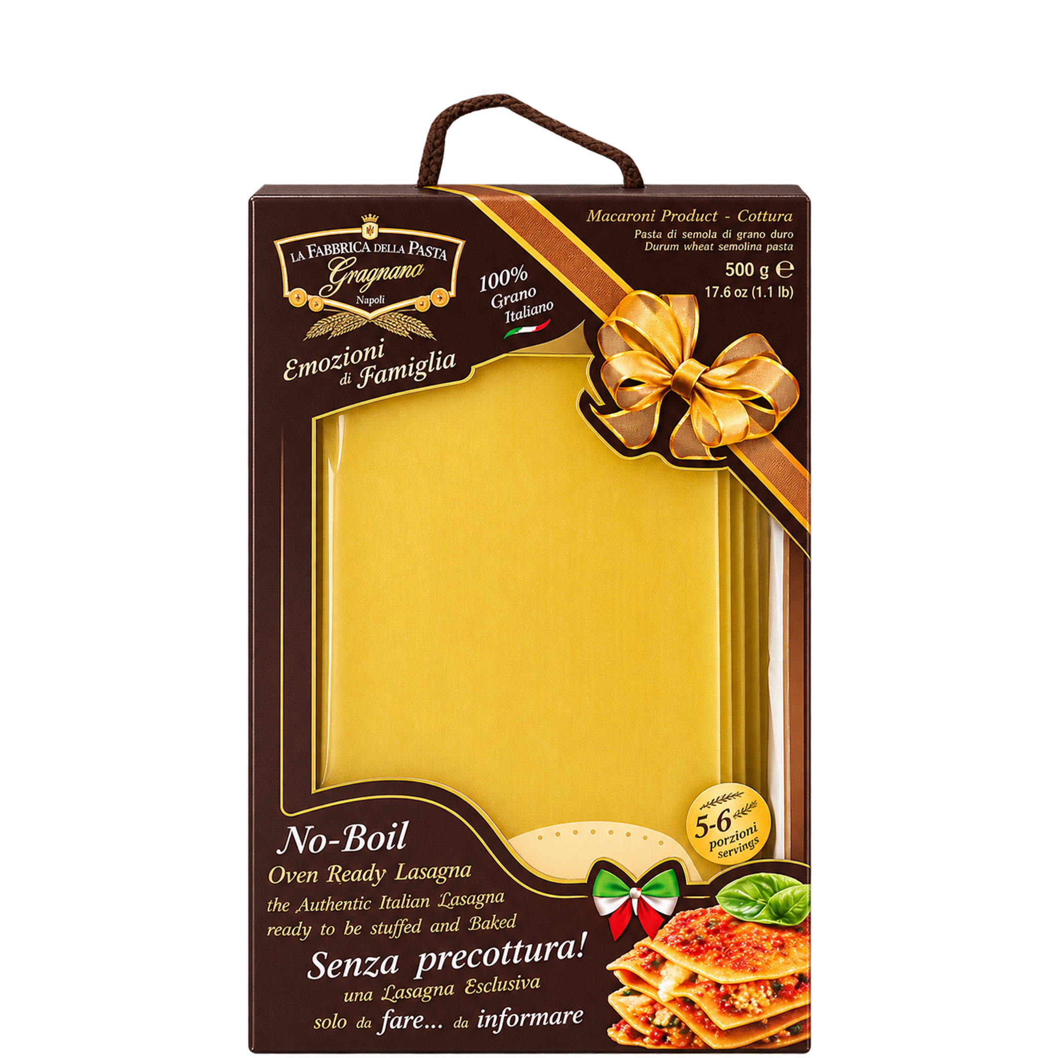 Lasagne per famiglia La Fabbrica 500g Lasagne per famiglia La Fabrica 500g - obrazek 1