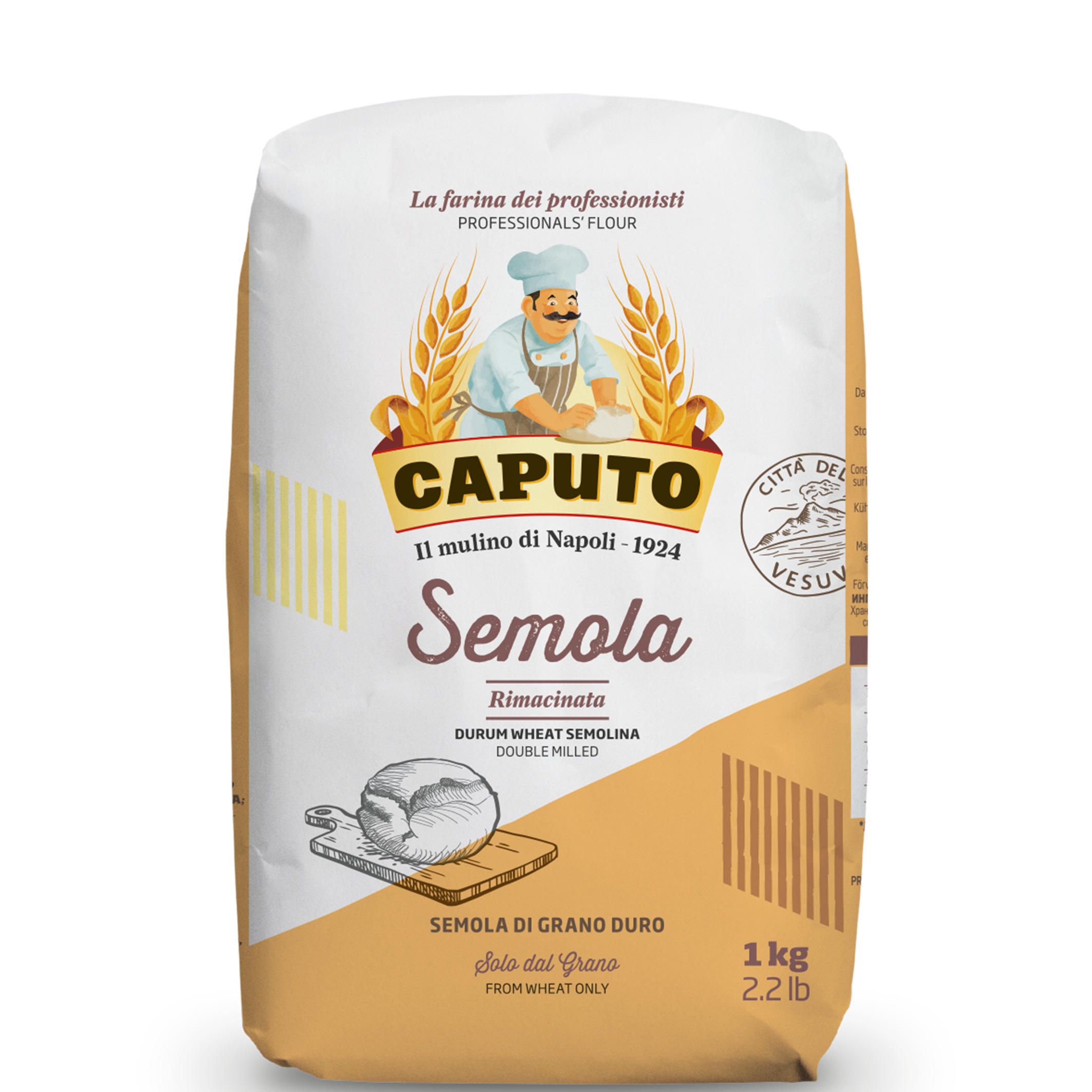 Mąka Semola Caputo 1 kg Mąka Semola 1 kg Caputo - obrazek 1