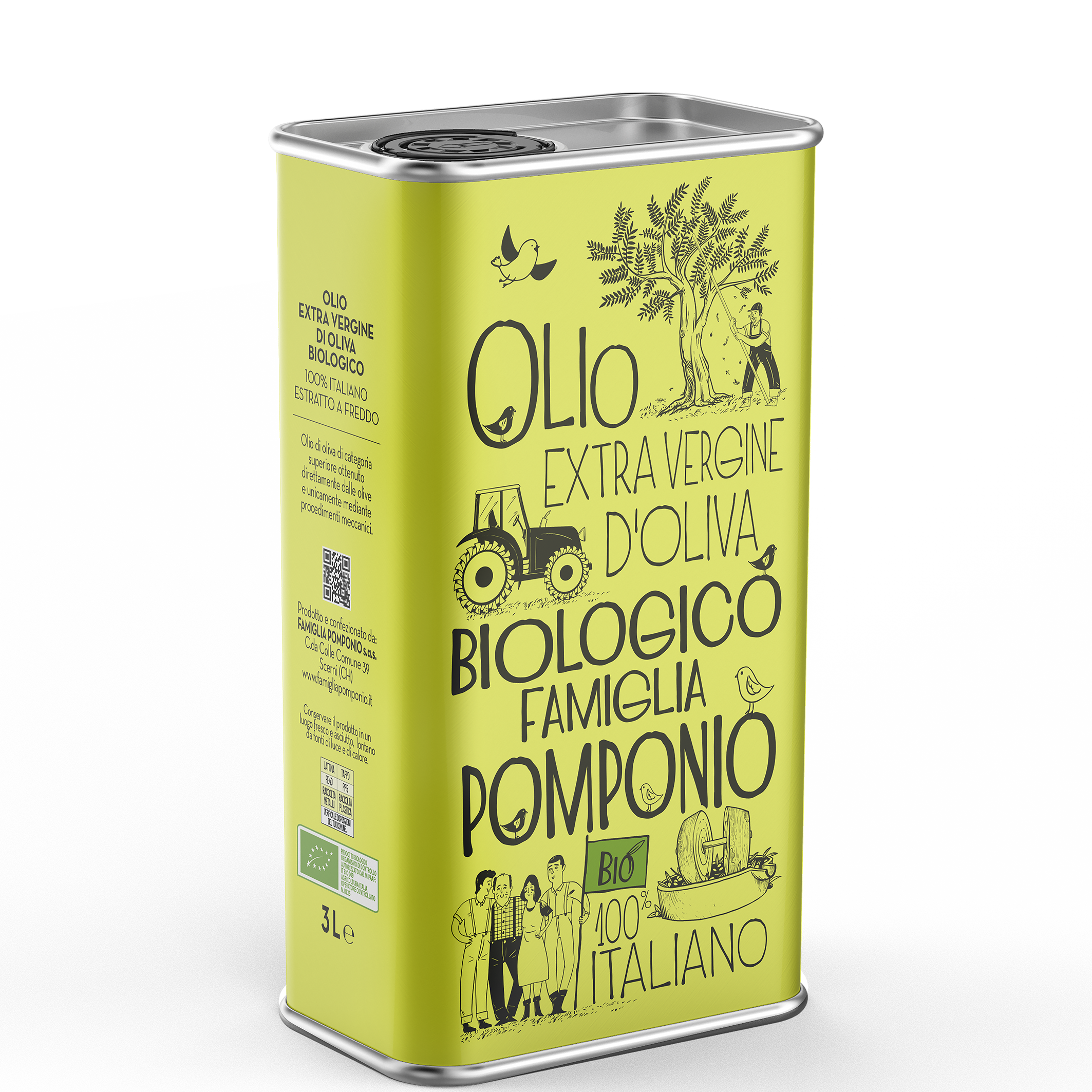 Oliwa Biologico puszka 3L
