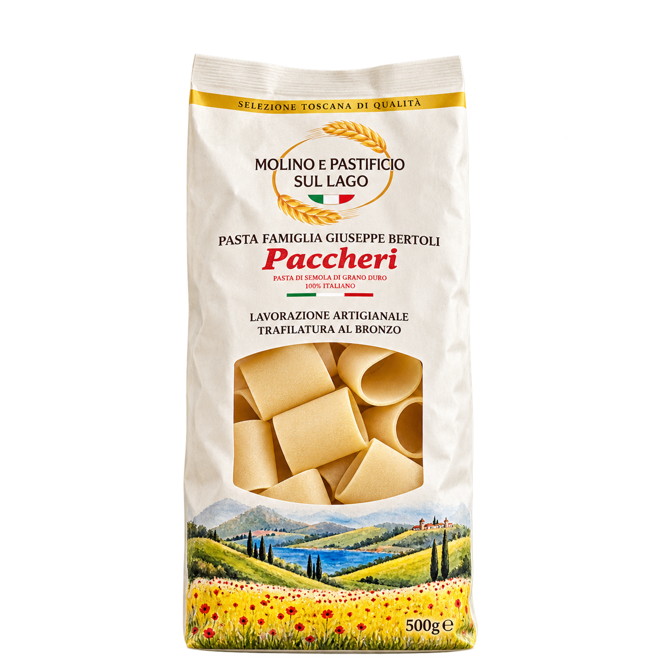 Paccheri - Molineo Paccheri Molino e Pastificio 500g - obrazek 1