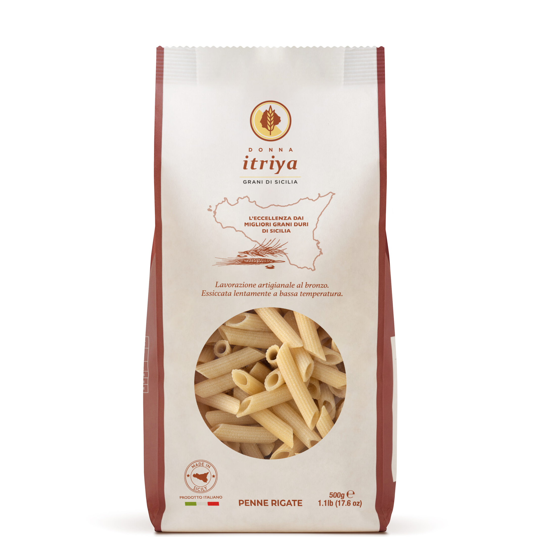 Penne-rigate Penne Rigate Donna Itriya 500 g - obrazek 1