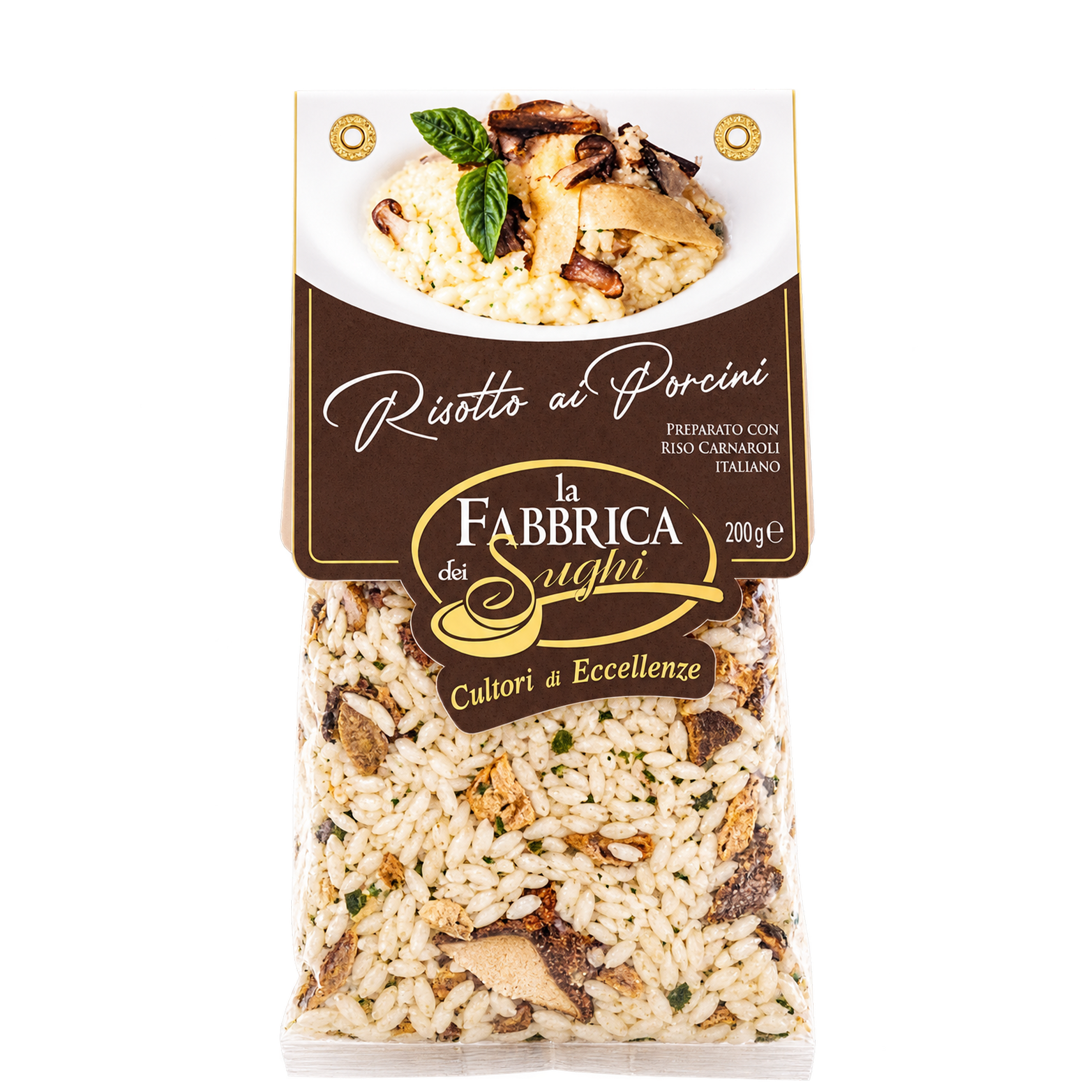 Risotto Grzybowe La Fabrica dei Sughi 200g Risotto Grzybowe La Fabrica dei Sughi 200g - obrazek 1