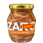 Filety Anchois w Oleju Słonecznikowym 140 g Zarotti