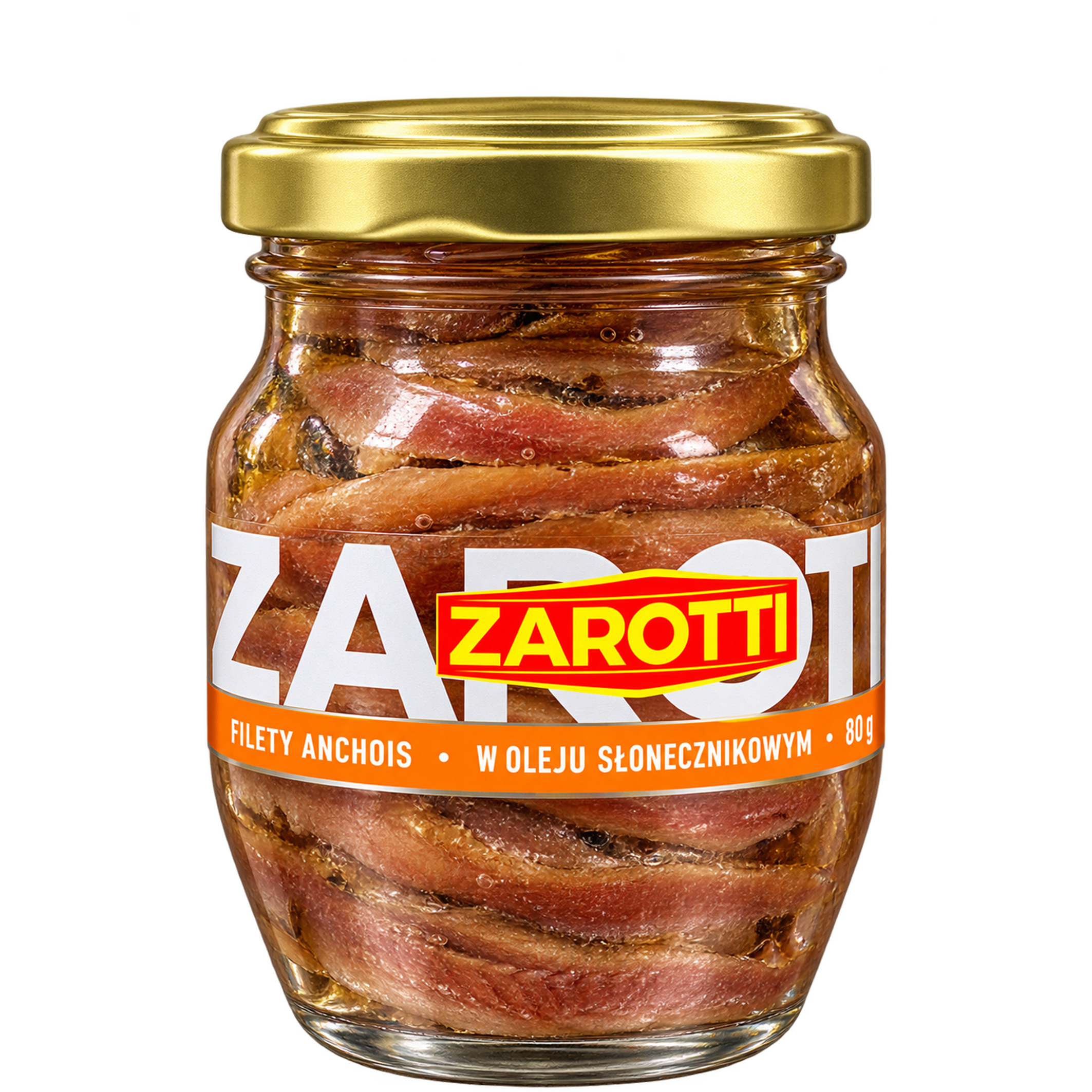 Filety Anchois w Oleju Słonecznikowym 80 g Zarotti Filety Anchois w Oleju Słonecznikowym 80 g Zarotti - obrazek 1