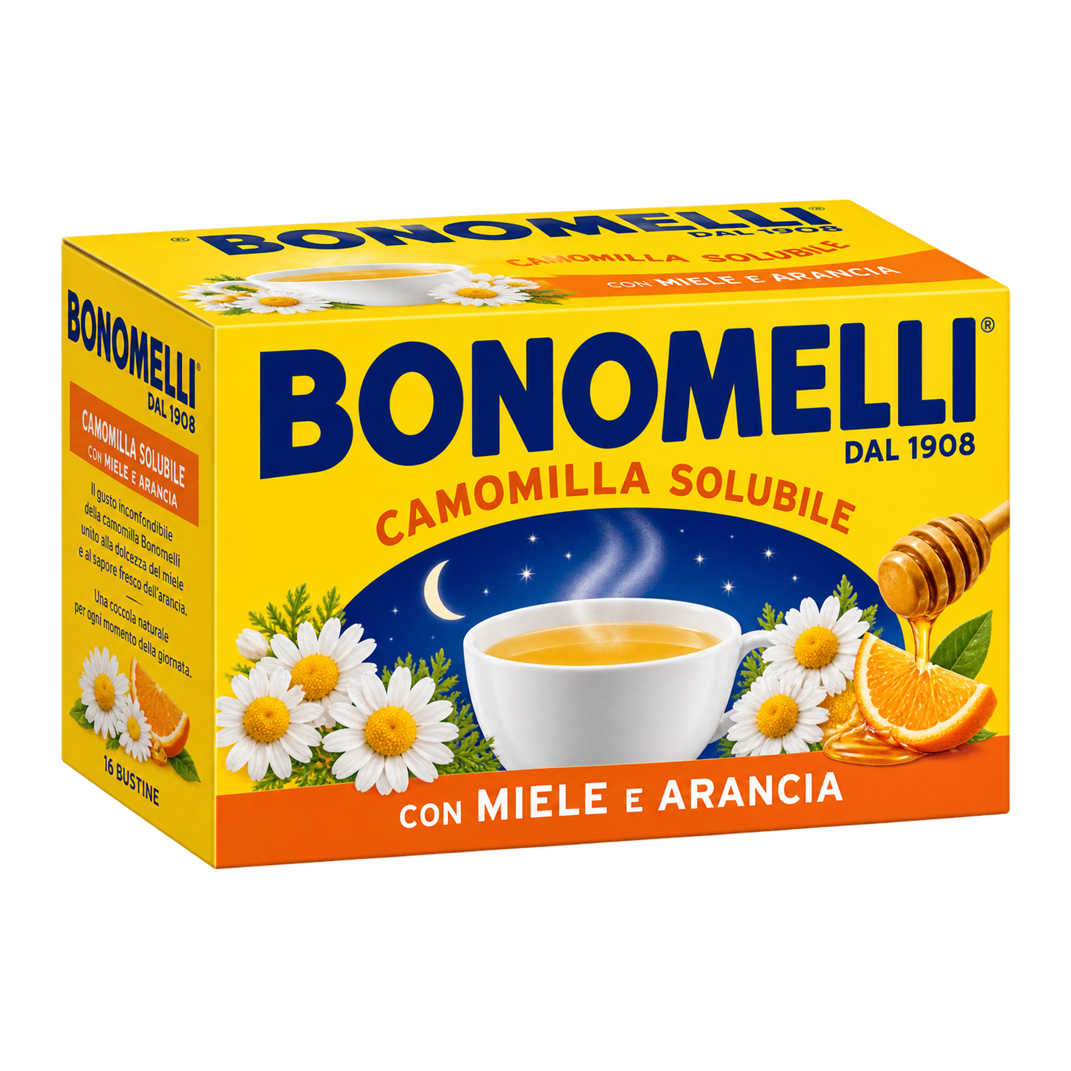 Herbata Rumiankowa z Miodem i Pomarańczą Bonomelli Herbata Rumiankowa z Miodem i Pomarańczą Bonomelli - obrazek 1