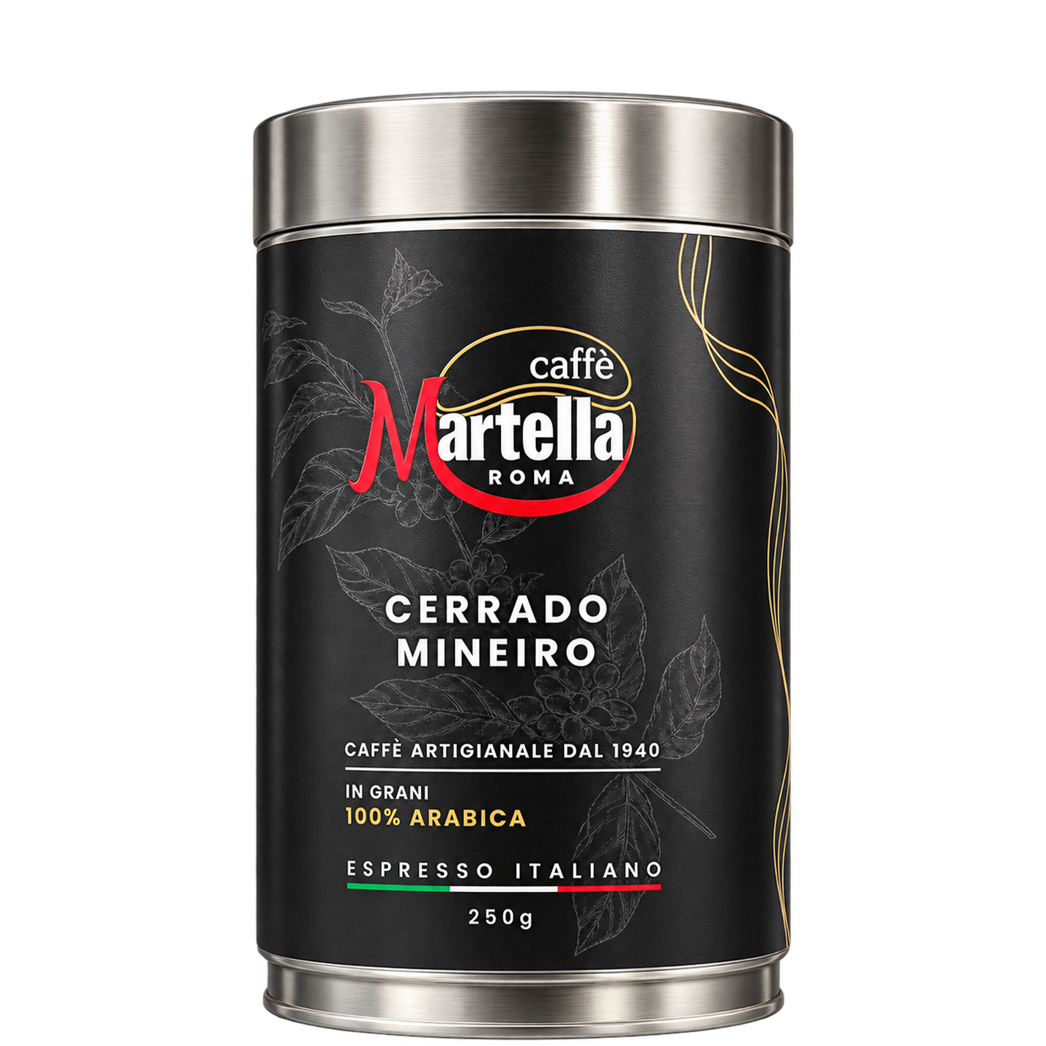 Kawa Cerrado Mineiro 100% Arabica Martella 250 g ziarno Kawa Cerrado Mineiro 100% Arabica 250 g Martella - obrazek 1