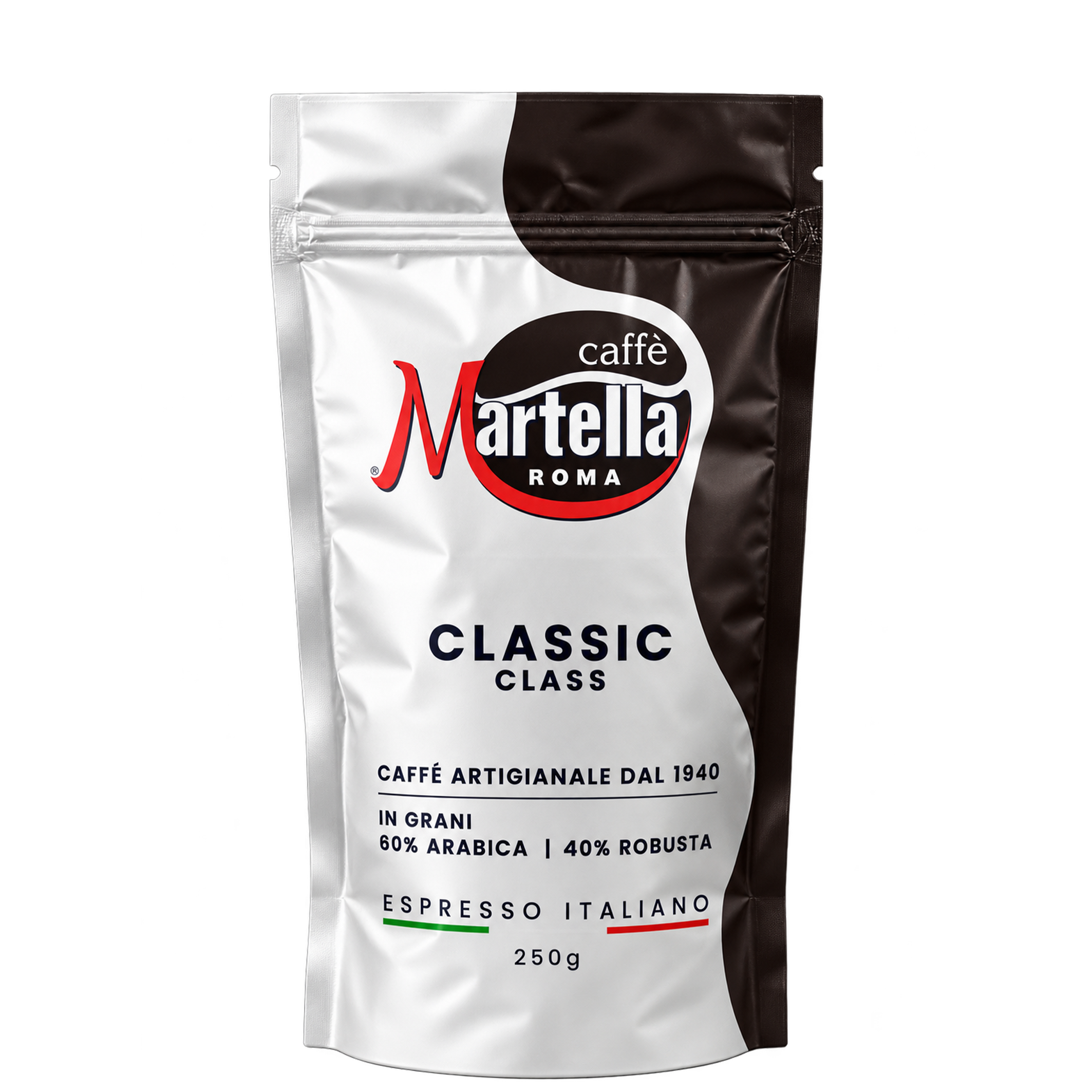 Kawa Classic Class 60:40 Martella 250 g ziarno Kawa Classic Class 60/40 250 g Martella - obrazek 1