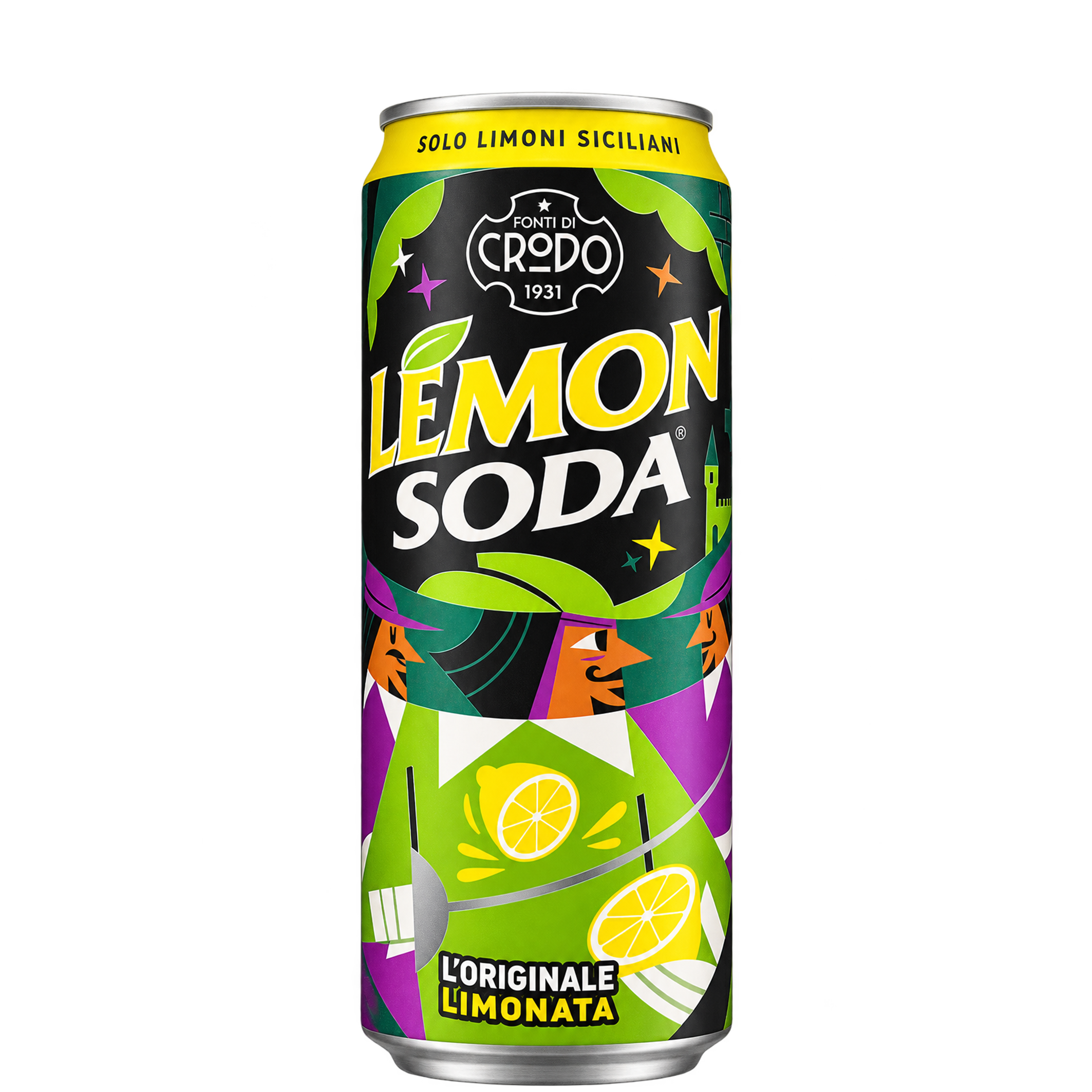 Lemonsoda Crodo Lemonsoda 330 ml Crodo - obrazek 1