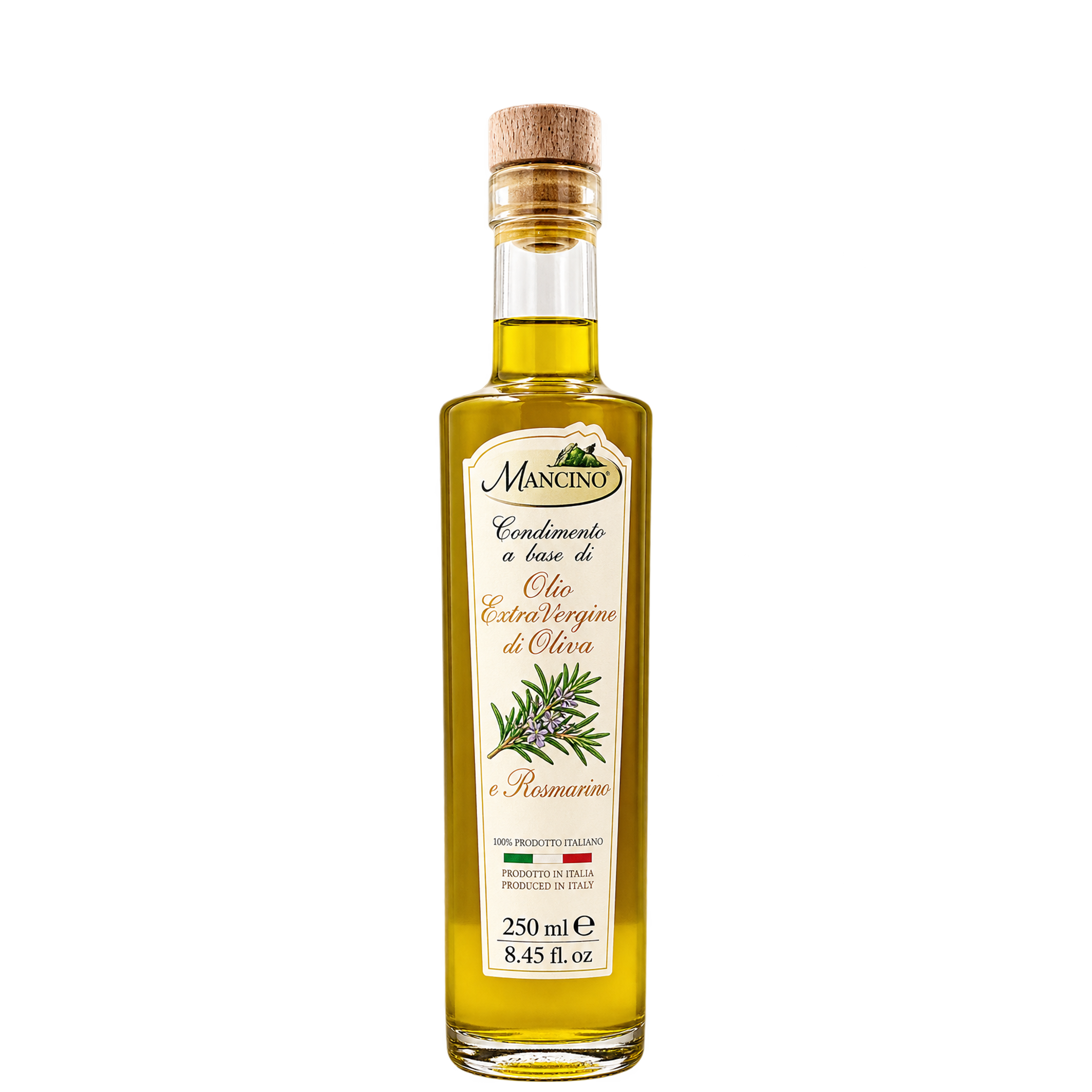Olio ExtraVergine di Oliva e Rosmarino 250 ml Mancino Olio ExtraVergine di Oliva e Rosmarino 250 ml Mancino - obrazek 1