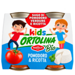 Ortolina Kids Pomidor z Ricottą 2x100 g Rodolfi